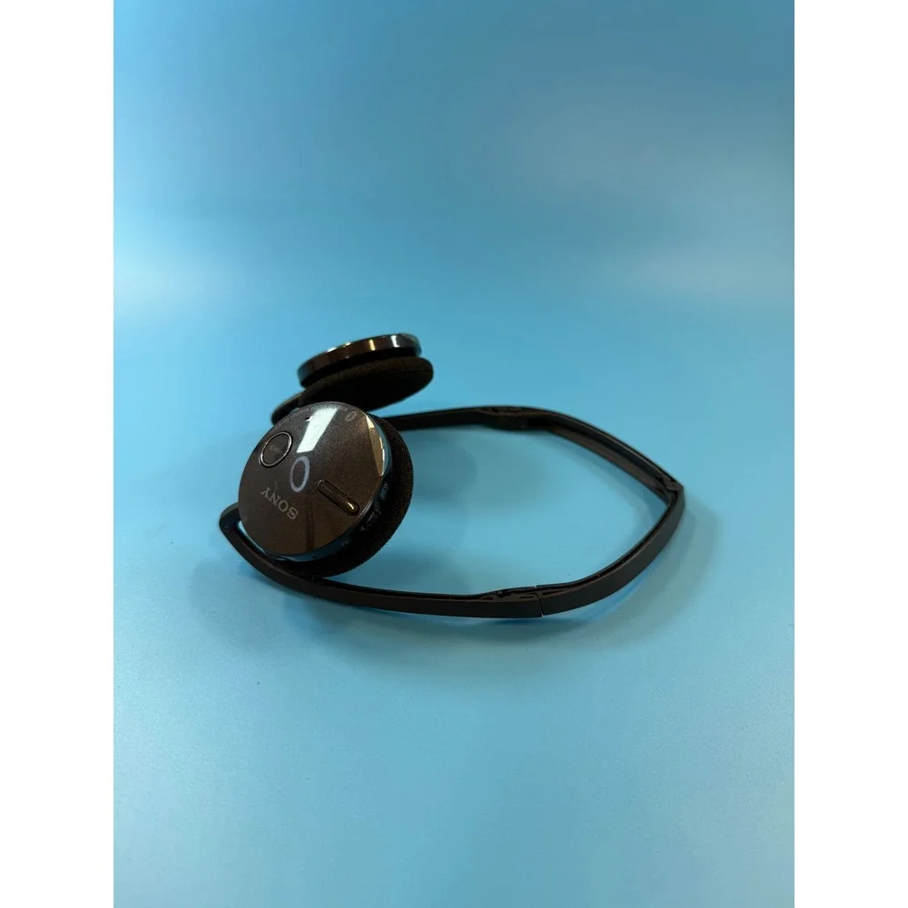 Sony DR-BT21G Wireless Stereo Bluetooth Headset Black — Parts/Repair — No Power